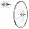 ROUE ARRIERE VELO 700x35 VTC 28" AXE PLEIN A VISSER (ETRTO 19-622)