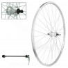 ROUE ARRIERE VELO 700x35 VTC 28" ROUE LIBRE A VISSER / A BLOCAGE 25mm (ETRTO 19-622)