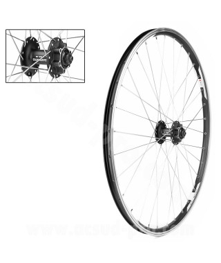 ROUE AVANT VELO 27.5" VELOX COMBO V-BRAKE / DISC ALU 6 TROUS