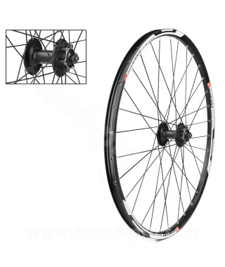 ROUE AVANT VELO 27.5" VELOX XC / ALL MOUNTAIN NEO DISC ALU MOYEU SHIMANO M475 6 TROUS
