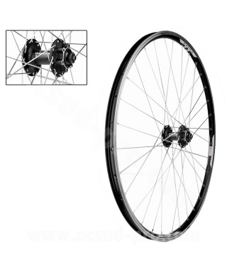 ROUE AVANT VELO 29" VELOX COMBO V-BRAKE / DISC ALU 6 TROUS