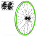 ROUE AVANT VELO 700C VELOX FIXIE VERTE ALU 30mm