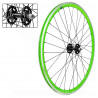 ROUE AVANT VELO 700C VELOX FIXIE VERTE ALU 30mm