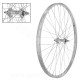 ROUE AVANT VELO VTC 28" AXE PLEIN JANTE ALU ARGENT MACH1 M110 (ETRTO 19-622)