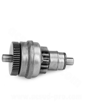 ROUE LIBRE DEMARREUR SCOOTER ADAPT. PIAGGIO FLY / LIBERTY / ZIP 50 4T / DERBI GPR / DRD / VESPA 4T  (OEM : 289202) 14/55