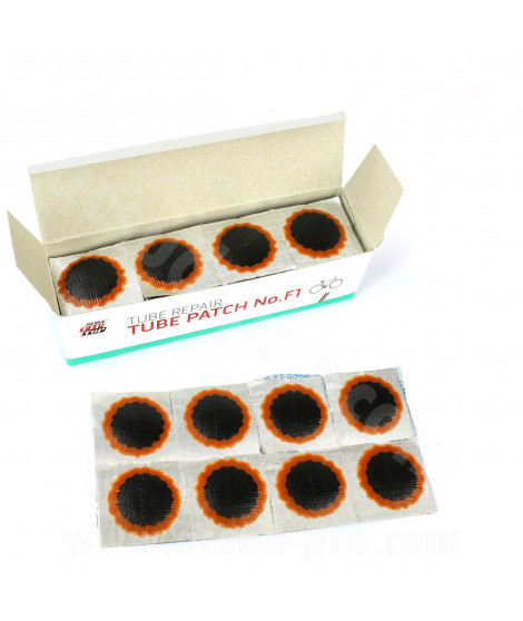 RUSTINE F1 RONDES TIP TOP Ø25mm  (BOITE DE 100)