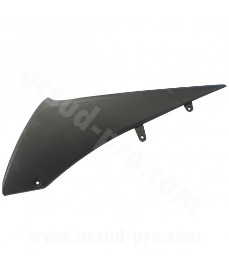 SABOT GAUCHE ADAPT. YAMAHA TMAX 530 2017-2019  SX / DX  NOIR MAT