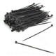 SACHET DE COLLIERS RISLAN  NOIR 98 X 2.5mm (SACHET DE 100 PIECES)