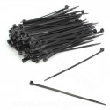 SACHET DE COLLIERS RISLAN  NOIR 98 X 2.5mm (SACHET DE 100 PIECES)