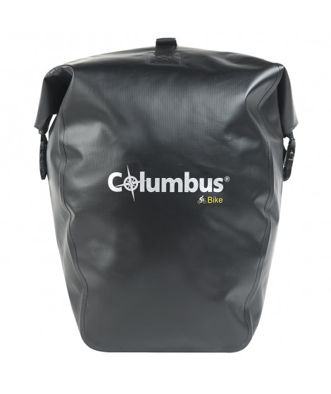 SACOCHE ARRIERE VELO COLUMBUS WATERPROOF 20L NOIR 42X32X17