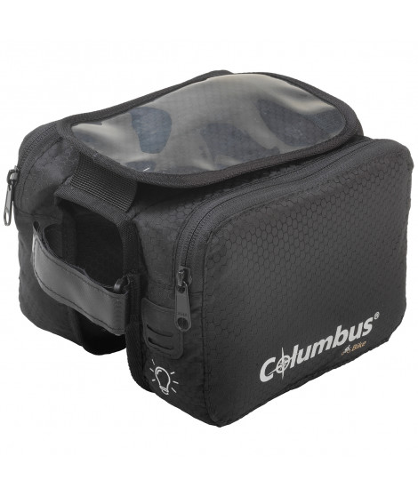 SACOCHE DE CADRE VELO AVEC HOUSSE TELEPHONE COLUMBUS 2L