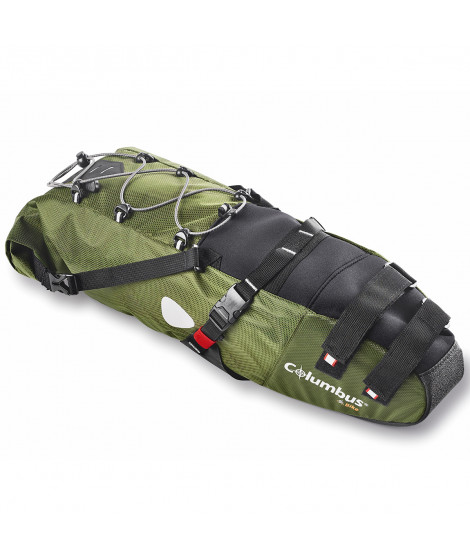 SACOCHE DE SELLE VELO COLUMBUS FABRICATION ECOLOGIQUE 11L 53x13x16