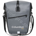 SACOCHE IMPERMEABLE COLUMBUS POUR PORTE BAGAGES 20L GRIS/NOIR 42X28X18