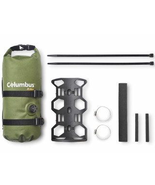 SACOCHE SUR FOURCHE VELO COLUMBUS FABRICATION ECOLOGIQUE 3.5L 12.5x12.5x27