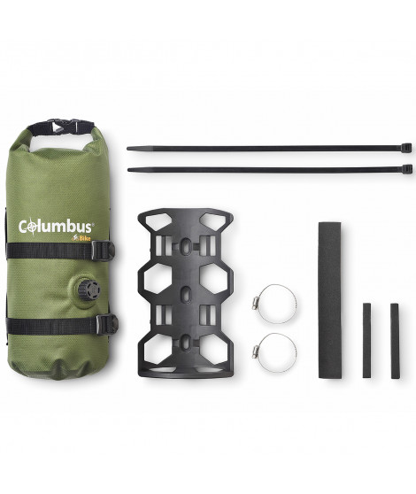 SACOCHE SUR FOURCHE VELO COLUMBUS FABRICATION ECOLOGIQUE 3.5L 12.5x12.5x27