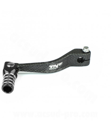 SELECTEUR REPLIABLE ALU IMIT CARBON ADAPT. DERBI SENDA NOIR