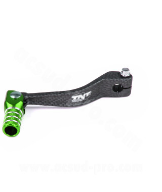 SELECTEUR REPLIABLE ALU IMIT CARBON ADAPT. DERBI SENDA VERT