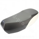 SELLE SCOOTER ADAPT. MBK BOOSTER SPIRIT / YAMAHA BWS  NOIR/BLANC