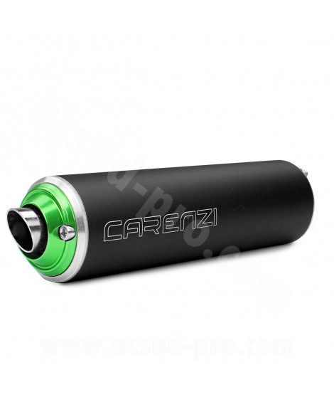 SILENCIEUX MOTO CARENZI DAEMON EVO Ø60 (ENTRAXE 40mm - 2 TROUS)