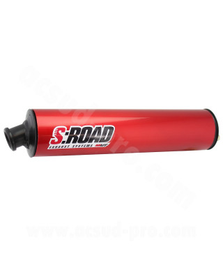 SILENCIEUX MVT S-ROAD MECABOITE (ECAR 1) 3 VIS DE FIXATION