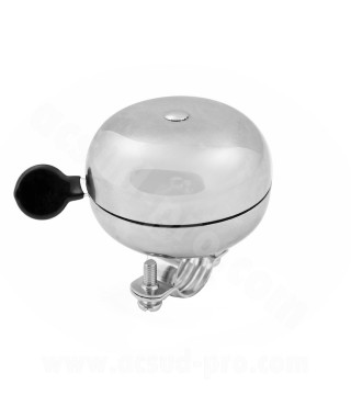 SONNETTE TIMBRE WTP RONDE RETRO ARGENT