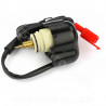 STARTER ELECTRIQUE MAXISCOOTER TNT ADAPT. PIAGGIO 125 / VESPA LX / SPRINT / PRIMAVERA (OEM : CM142913) pour carbu Mikuni VM