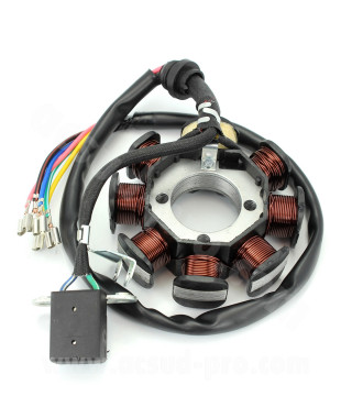 STATOR ALLUMAGE ADAPT. MOTEUR 139FMB-B / ARCHIVE SCRAMBLER / CAFE RACER  MASH / MASAI / ORION 4T 50CC EURO 4