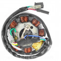 STATOR  ALLUMAGE MAXISCOOTER ADAPT. SCOOTERONE 125cc GY6 4T (MOTEUR 152QMI)