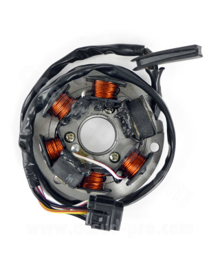 STATOR ALLUMAGE MOTO ADAPT. CPI SM / SX. CPI / KEEWAY / GENERIC /  KSR (OEM : 51A-21100-20-00-OEM: 51A-21130-20-00)