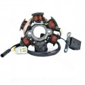 STATOR ALLUMAGE SCOOTER ADAPT. PEUGEOT 50 LUDIX 2004 / KISBEE / DJANGO / SPEEDFIGHT 3 / VIVACITY 3  (OEM : 768349)