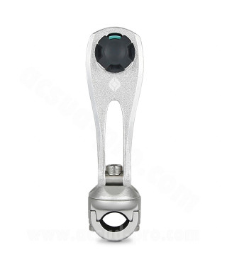 SUPPORT DE TELEPHONE CUBE X-GUARD ADAPT SUR TUBE UNIVERSEL DE Ø12 A 18.5mm (COULEUR GRIS)
