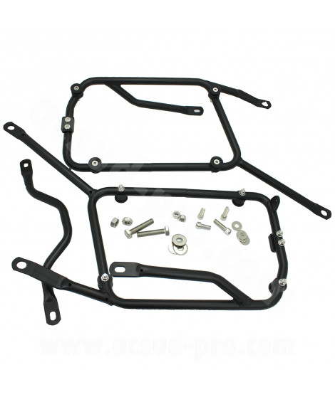 SUPPORT DE TOP CASE MOTO X4 / X2 COOCASE ADAPT. ARCHIVE MOTORCYCLE 50 / 125 / 250cc  (SUPPORT LATERALE)
