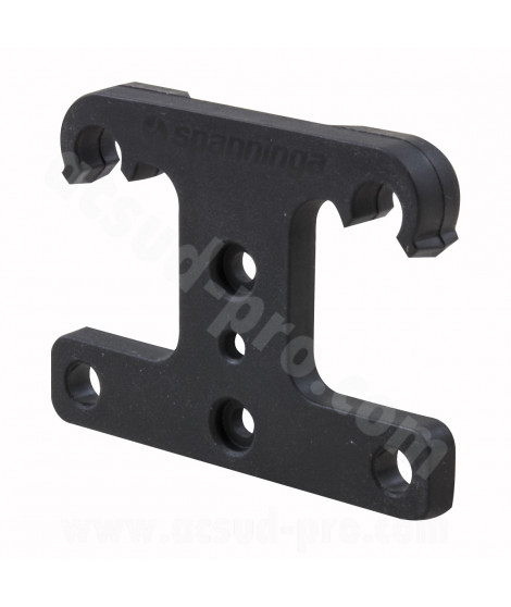SUPPORT ECLAIRAGE VELO SPANNINGA FIXATION CHARIOT DE SELLE ARRIERE BR 11