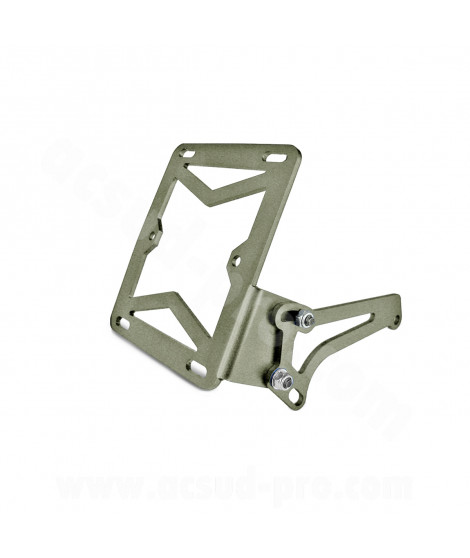 SUPPORT LATERAL PLAQUE IMMATRICULATION ADAPT. YAMAHA BOOSTER / NITRO METAL FROID