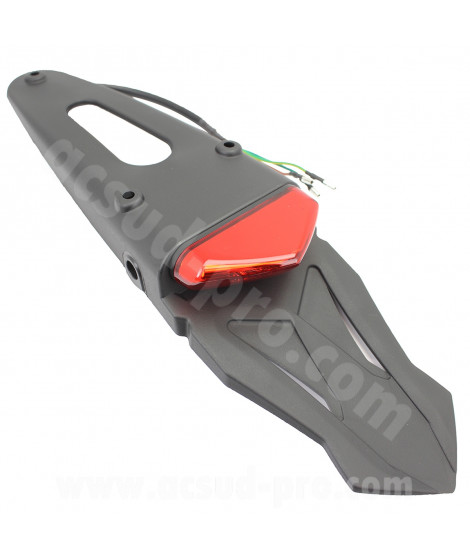 SUPPORT PLAQUE MINERALOGIQUE + FEU ROUGE A LEDS HOMOLOGUE