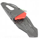 SUPPORT PLAQUE MINERALOGIQUE + FEU ROUGE A LEDS HOMOLOGUE
