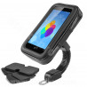 SUPPORT UNIVERSEL IMPERMEABLE POUR SMARTPHONE -TELEPHONE  / GPS ADAPT SCOOTER / MOTO (FIXATION RETROVISEUR)
