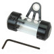 SUPPORT VIGNETTE ASSURANCE OPM CYLINDRIQUE NOIR (LONGUEUR : 70mm) ARCHIVE MOTORCYCLE