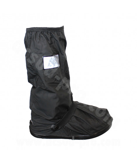 SUR-BOTTES MOTO IMPERMEABLES SEMELLES CAOUTCHOUC - TAILLE XL