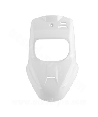 TABLIER ADAPT. MBK 50 BOOSTER 1999-2003 / YAMAHA 50 BWS 1999-2003 NOUVEAU DESIGN BLANC