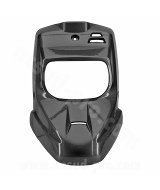 TABLIER ADAPT. MBK 50 BOOSTER 1999-2003 / YAMAHA 50 BWS 1999-2003 NOUVEAU DESIGN NOIR METAL