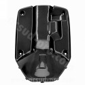 TABLIER AR / PROTEGE JAMBES ADAPT. MBK 50 BOOSTER 1999-2003 / YAMAHA 50 BWS 1999-2003 NOIR METAL
