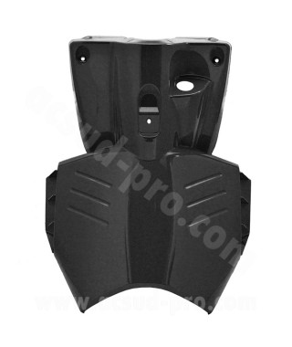 TABLIER ARRIERE / PROTEGE JAMBES ADAPT. YAMAHA STUNT / SLIDER NOIR METAL