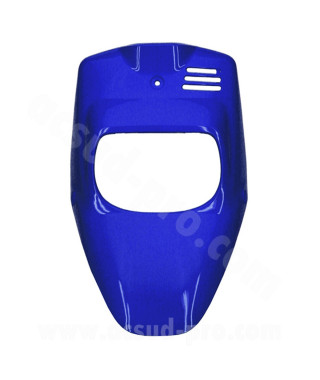 TABLIER AVANT ADAPT. MBK 50 BOOSTER 1999-2003 / YAMAHA 50 BWS 1999-2003 BWS BLEU METAL