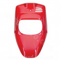 TABLIER AVANT ADAPT. MBK 50 BOOSTER 1999-2003 / YAMAHA 50 BWS 1999-2003  ROUGE SCUDERIA