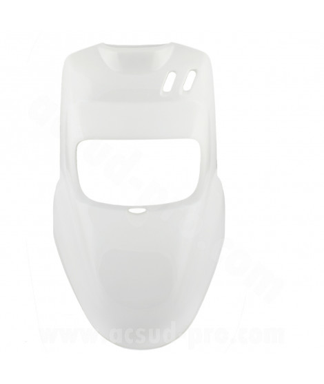 TABLIER AVANT ADAPT. MBK 50 BOOSTER 2004 / YAMAHA 50 BWS 2004 BLANC