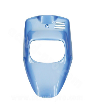 TABLIER AVANT ADAPT. MBK 50 BOOSTER / YAMAHA BWS BLEU HAWAI
