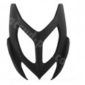 TABLIER AVANT ADAPT. MBK NITRO / YAMAHA AEROX 2013 NOIR MAT