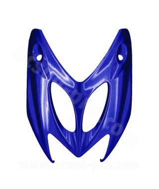 TABLIER AVANT ADAPT. MBK NITRO / YAMAHA AEROX BLEU METAL