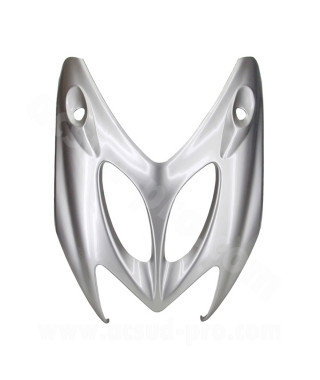 TABLIER AVANT ADAPT. MBK NITRO / YAMAHA AEROX GRIS METAL